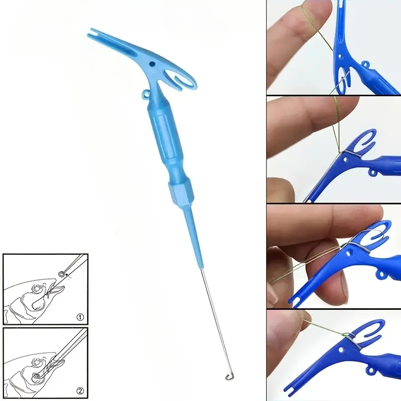 Fishing Equipment Hanger - Dual Purpose Quick Tackle Hook Tie