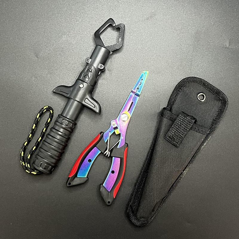Fishing Equipment Hanger - Fishing Pliers and Gripper Set, Fish