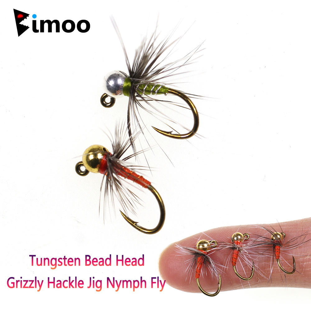 Fishing Equipment Europe - Bimoo 6pcs #12# 14 #16 Tungsten