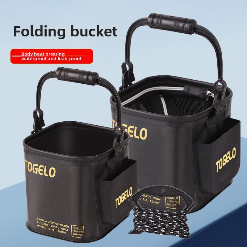 Fish bucket New folding fishin - огляд і ціна Fishing Equipment In
