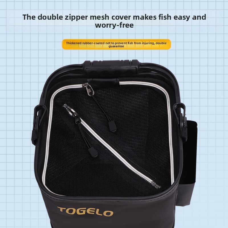Fish bucket New folding fishin - огляд і ціна Fishing Equipment In