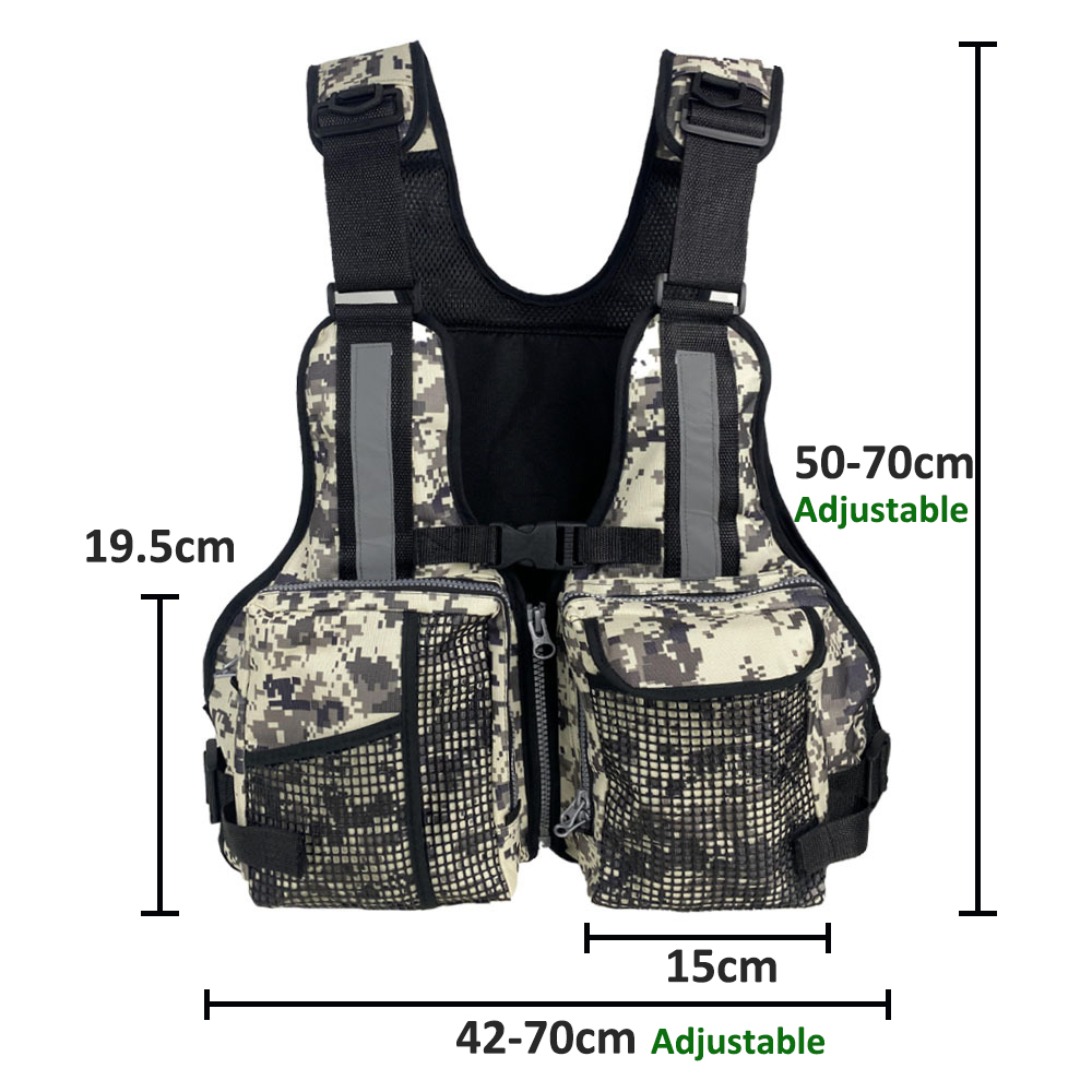 Outdoor Fishing Vest with Mult - огляд і ціна Fishing Equipment In
