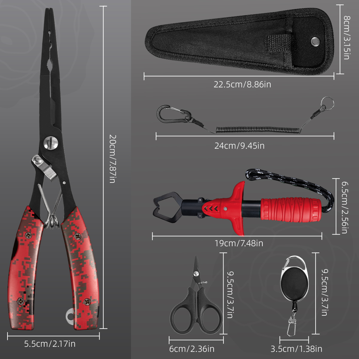 Functional fishing pliers made - огляд і ціна Fishing Equipment Hanger