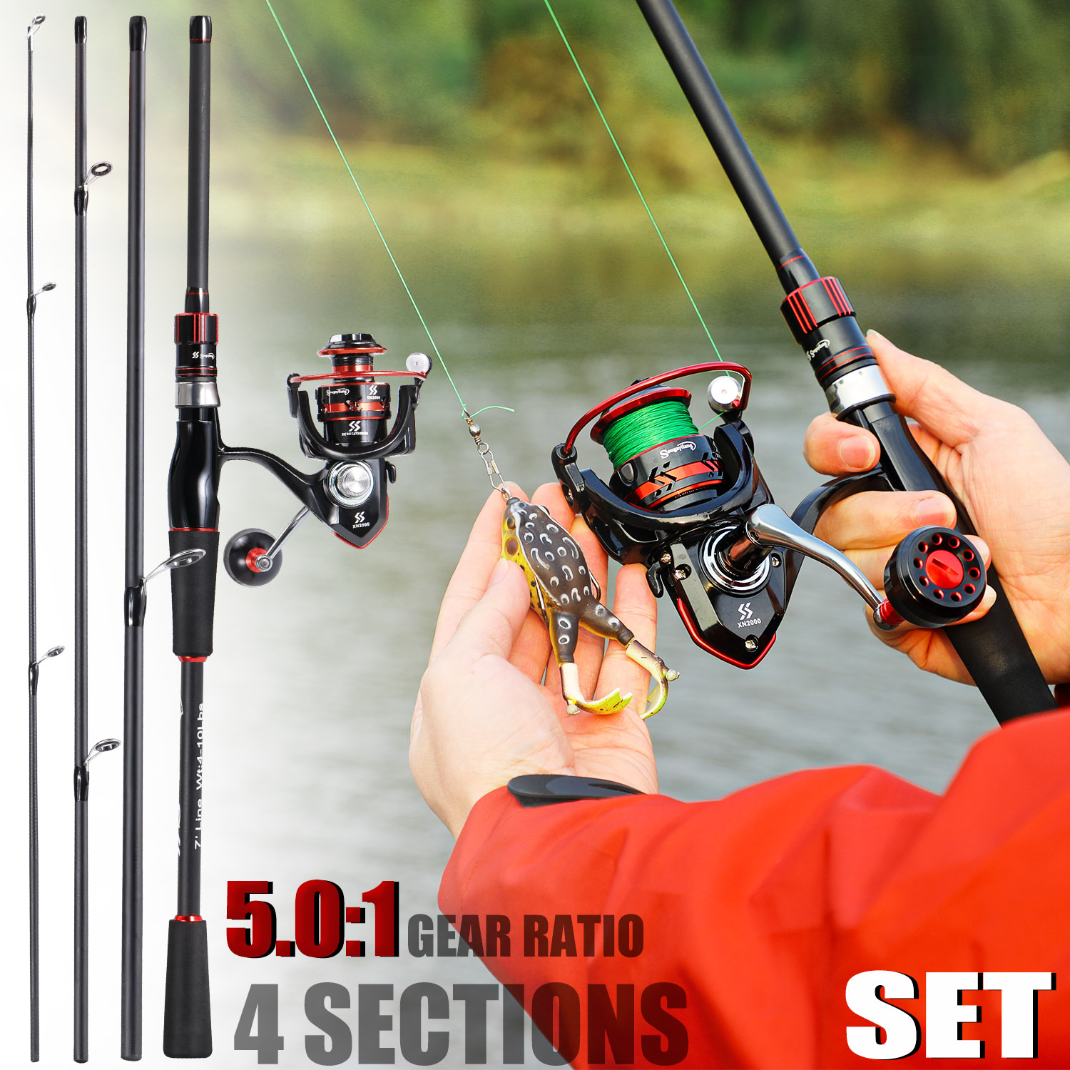 Sougayilang Spinning Fishing S - огляд і ціна Fishing Equipment Europe