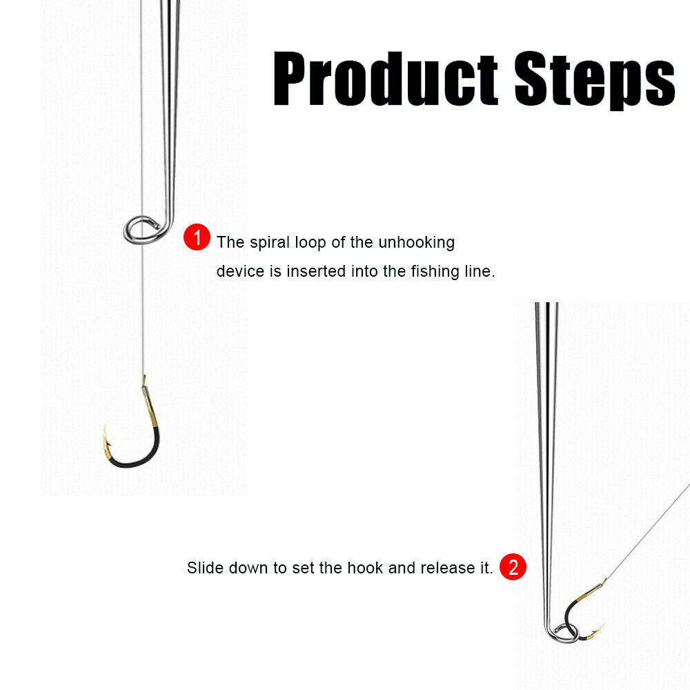 Stainless Fish Hook Remover Qu - огляд і ціна Fishing Equipment Hanger