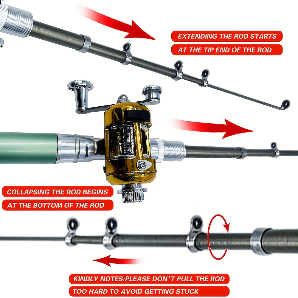 Pocket Ice Fishing Rod & Reel  - огляд і ціна Fishing Equipment Europe