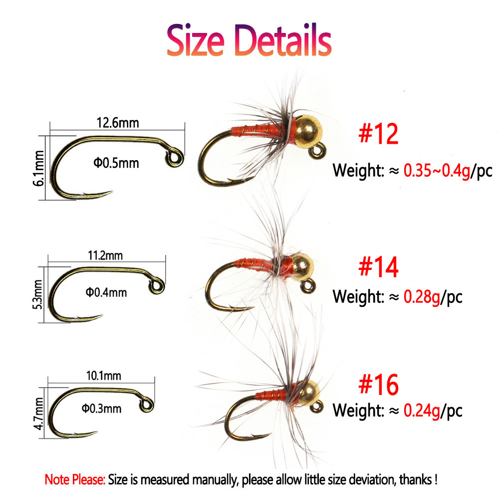 Bimoo 6pcs #12# 14 #16 Tungste - огляд і ціна Fishing Equipment Europe
