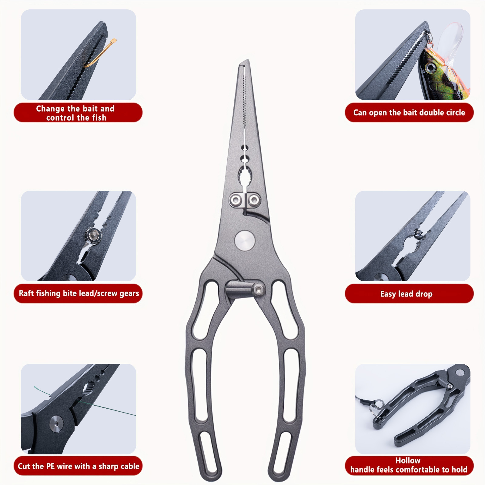 Fishing Pliers and Fish Grippe - огляд і ціна Fishing Equipment Hanger